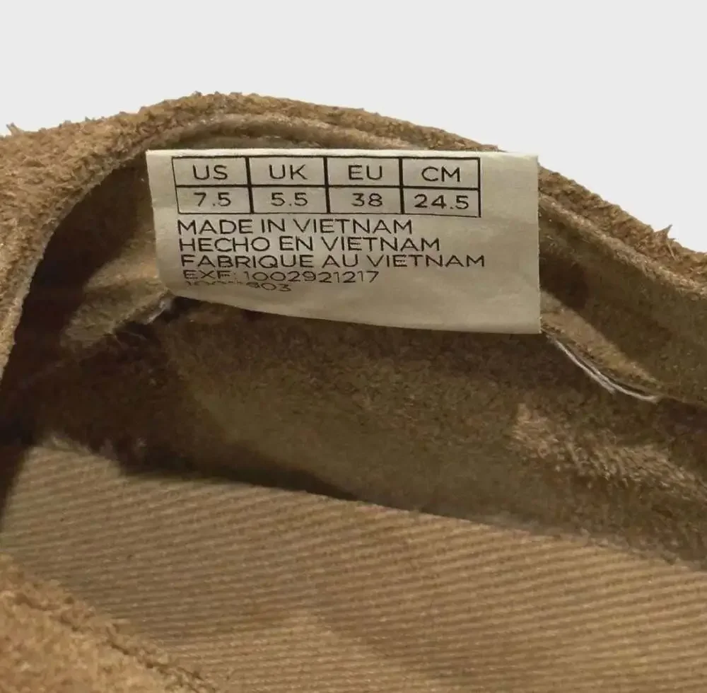 TOMS Women's Brown Suede Slip-On Espadrille Sneakers Size 7.5